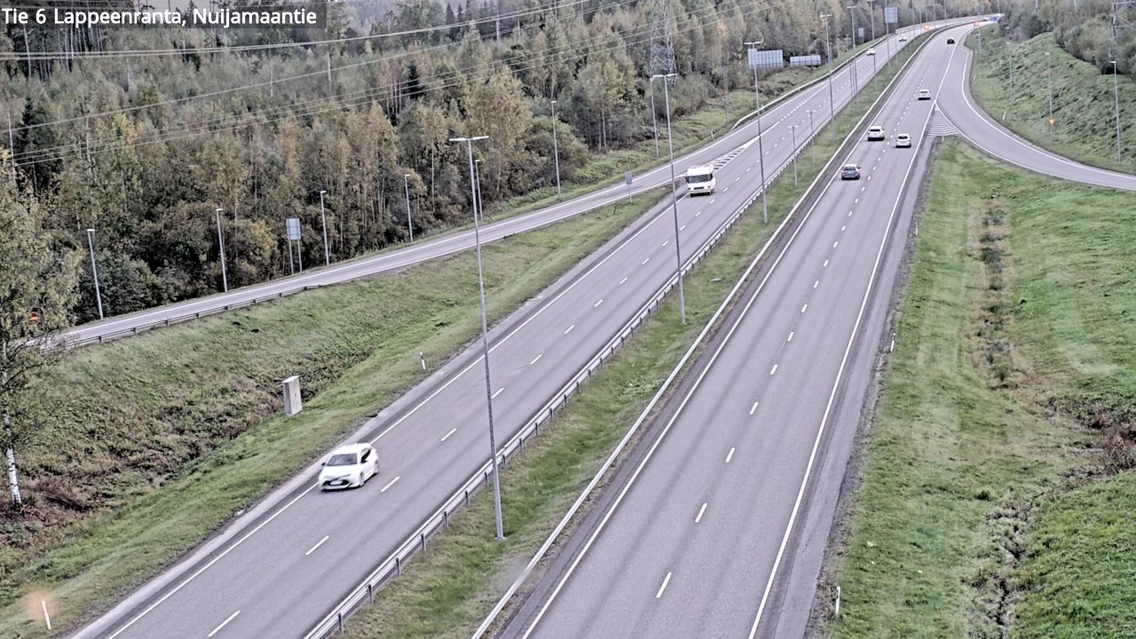 Kelikamerat Kuva Tie 6 Lappeenranta, Nuijamaantie, Lappeenranta, Etelä-Karjala