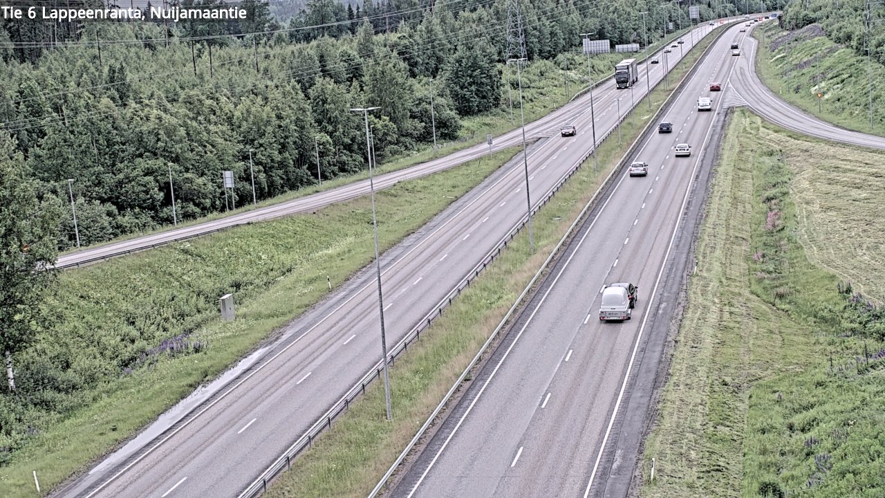 Kelikamerat Kuva Tie 6 Lappeenranta, Nuijamaantie, Lappeenranta, Etelä-Karjala