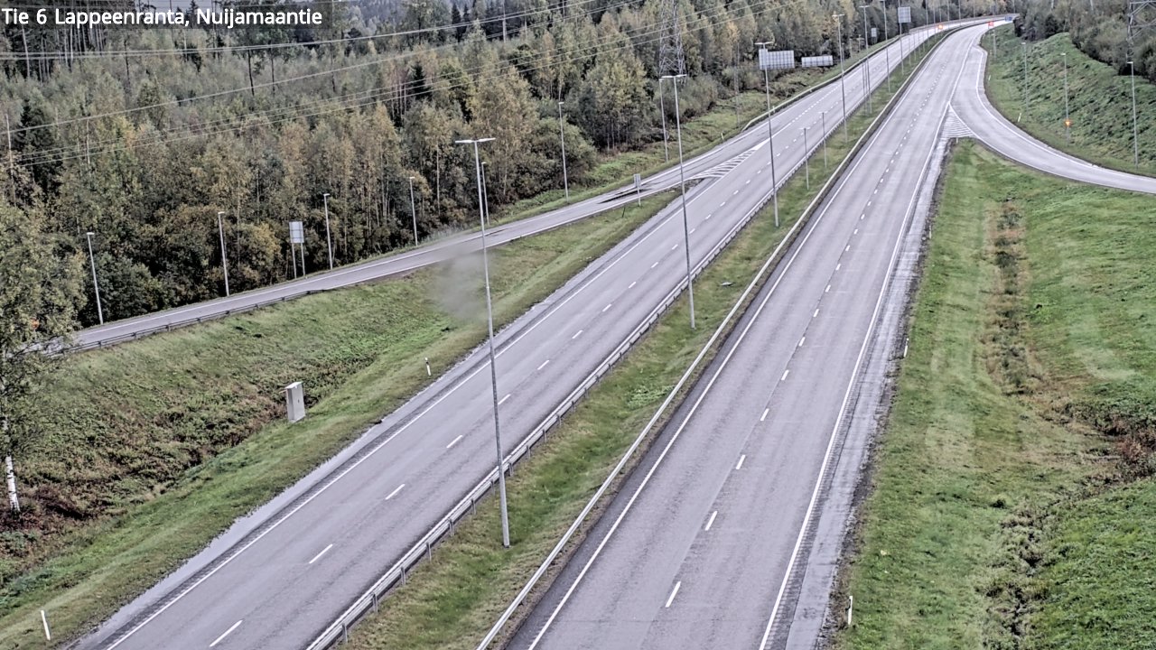 Kelikamerat Kuva Tie 6 Lappeenranta, Nuijamaantie, Lappeenranta, Etelä-Karjala