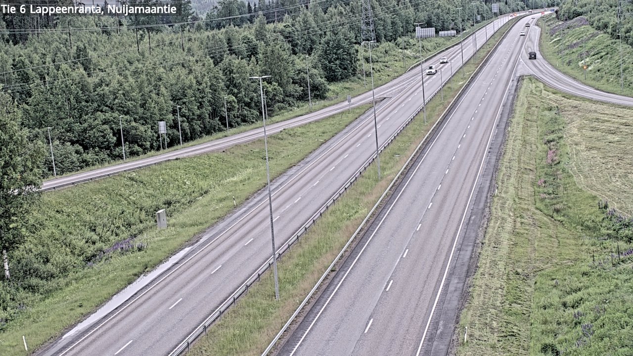 Kelikamerat Kuva Tie 6 Lappeenranta, Nuijamaantie, Lappeenranta, Etelä-Karjala