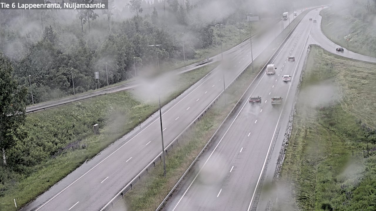 Kelikamerat Kuva Tie 6 Lappeenranta, Nuijamaantie, Lappeenranta, Etelä-Karjala