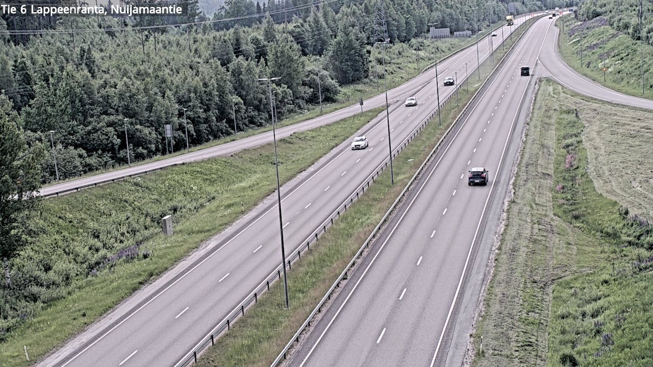 Kelikamerat Kuva Tie 6 Lappeenranta, Nuijamaantie, Lappeenranta, Etelä-Karjala