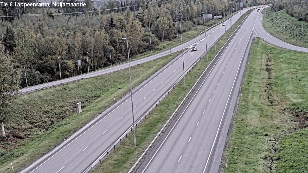 Kelikamerat Kuva Tie 6 Lappeenranta, Nuijamaantie, Lappeenranta, Etelä-Karjala