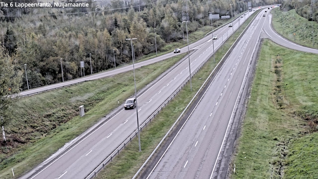 Kelikamerat Kuva Tie 6 Lappeenranta, Nuijamaantie, Lappeenranta, Etelä-Karjala