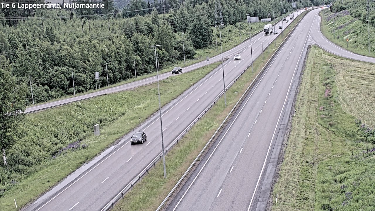 Kelikamerat Kuva Tie 6 Lappeenranta, Nuijamaantie, Lappeenranta, Etelä-Karjala