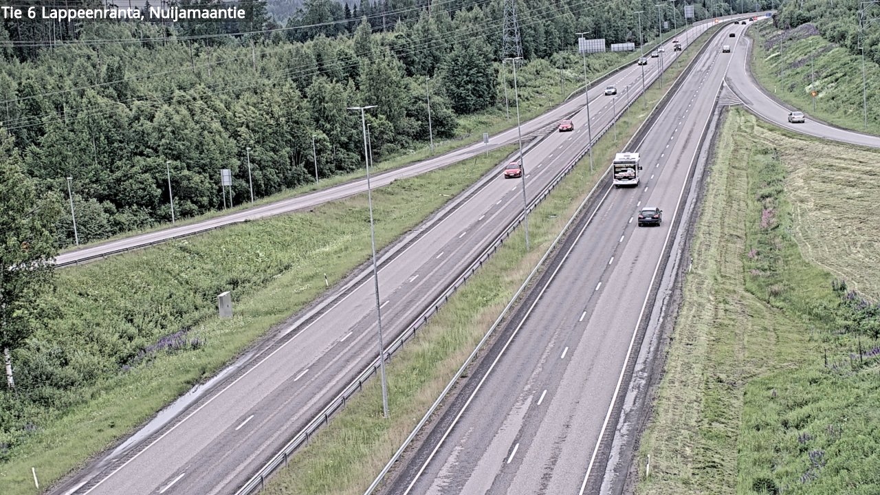 Kelikamerat Kuva Tie 6 Lappeenranta, Nuijamaantie, Lappeenranta, Etelä-Karjala