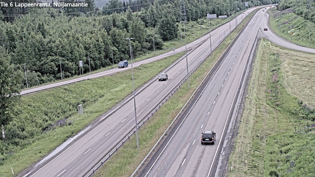 Kelikamerat Kuva Tie 6 Lappeenranta, Nuijamaantie, Lappeenranta, Etelä-Karjala
