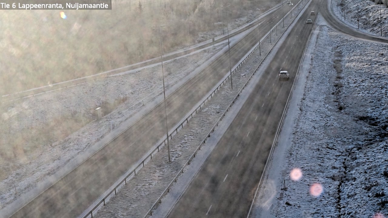 Kelikamerat Kuva Tie 6 Lappeenranta, Nuijamaantie, Lappeenranta, Etelä-Karjala