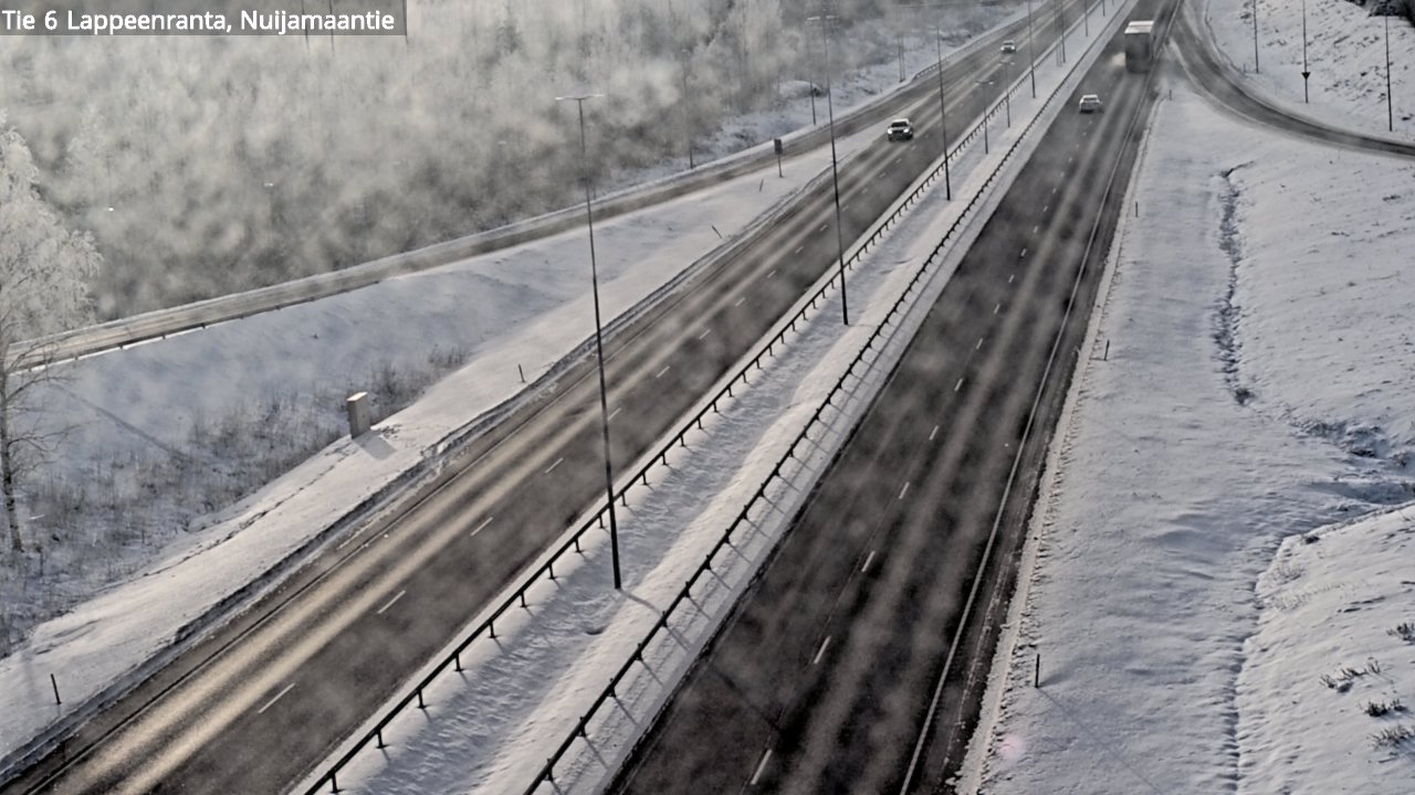 Kelikamerat Kuva Tie 6 Lappeenranta, Nuijamaantie, Lappeenranta, Etelä-Karjala
