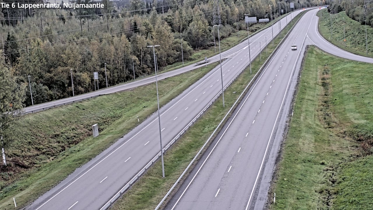 Kelikamerat Kuva Tie 6 Lappeenranta, Nuijamaantie, Lappeenranta, Etelä-Karjala