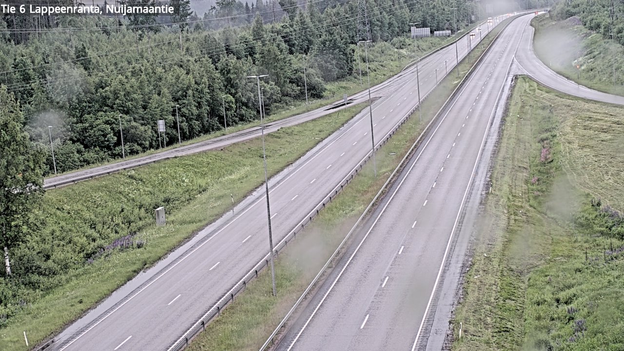 Kelikamerat Kuva Tie 6 Lappeenranta, Nuijamaantie, Lappeenranta, Etelä-Karjala