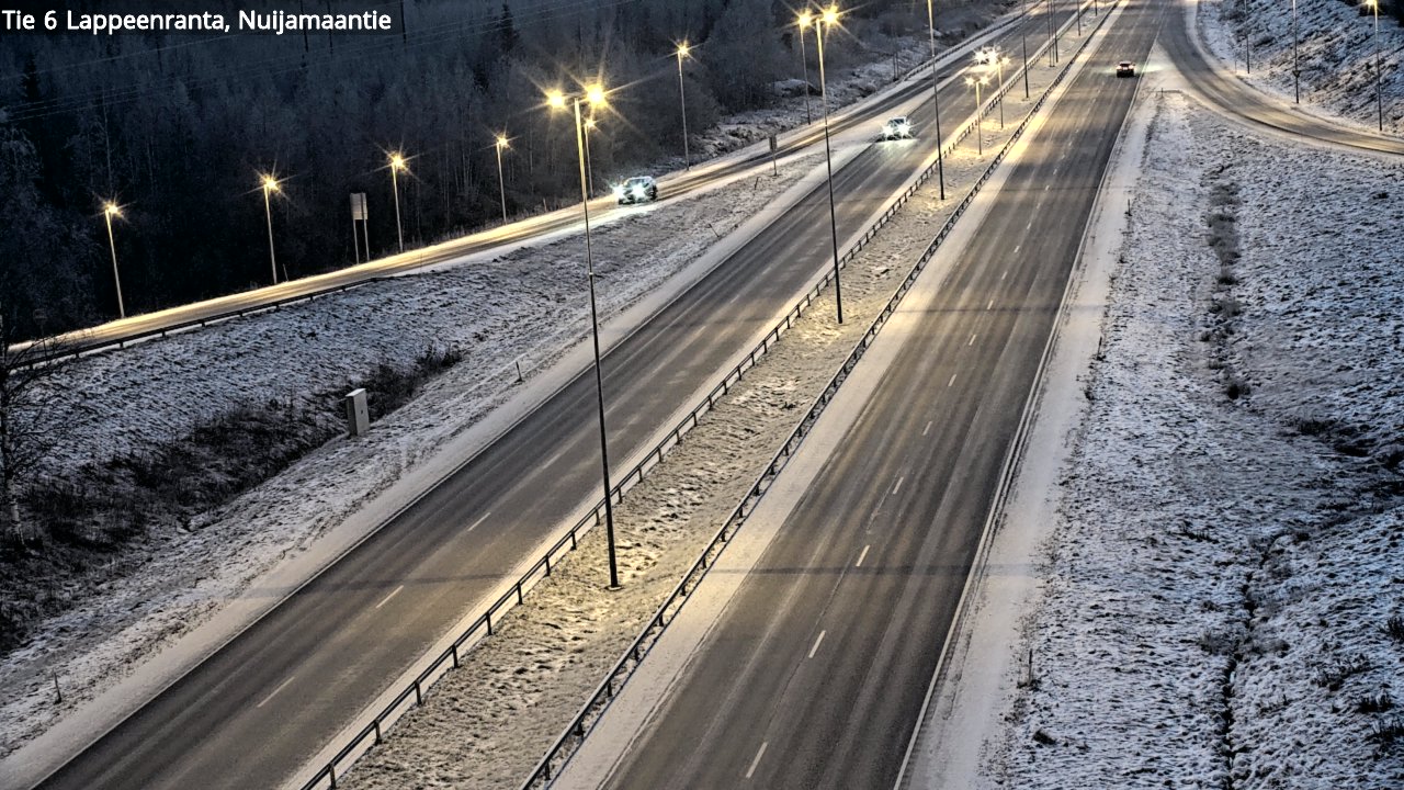 Kelikamerat Kuva Tie 6 Lappeenranta, Nuijamaantie, Lappeenranta, Etelä-Karjala
