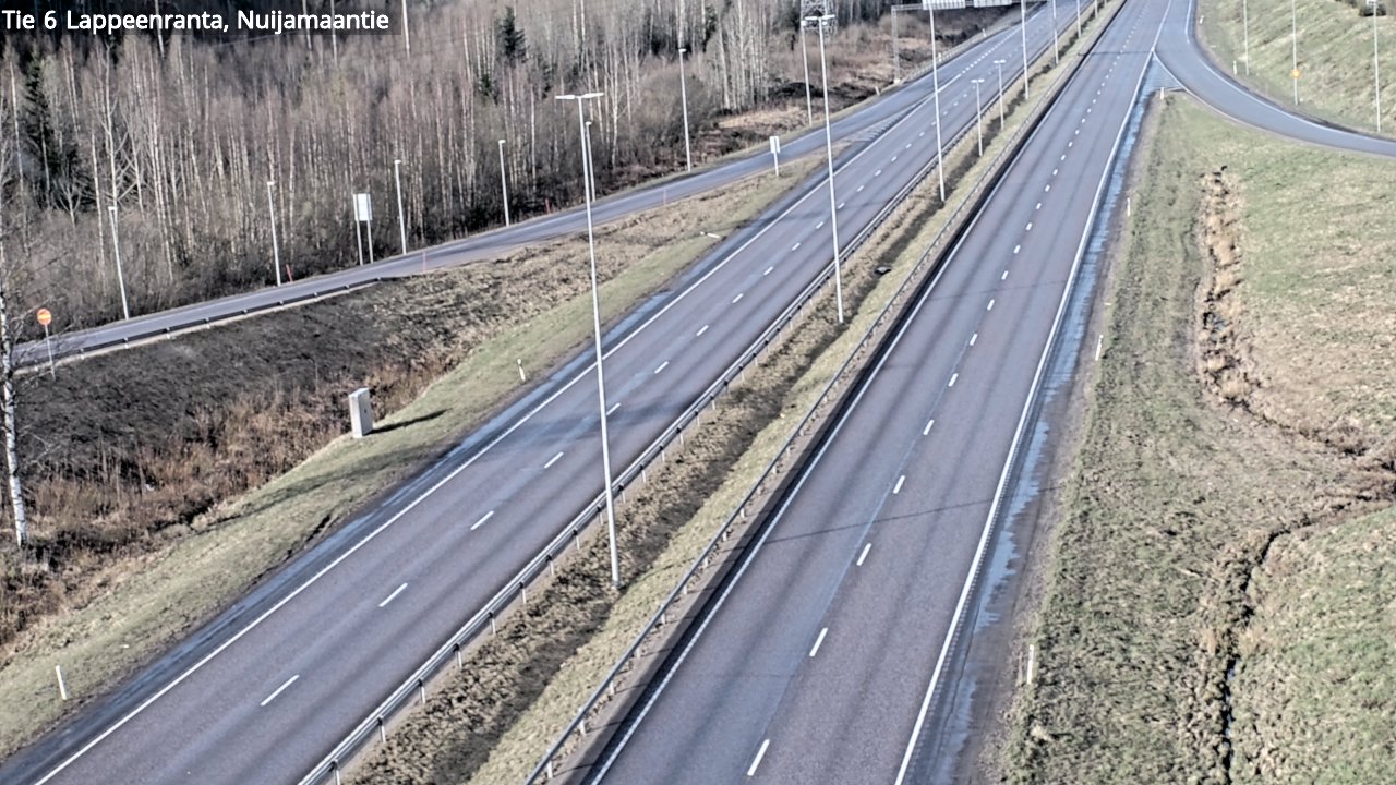 Kelikamerat Kuva Tie 6 Lappeenranta, Nuijamaantie, Lappeenranta, Etelä-Karjala