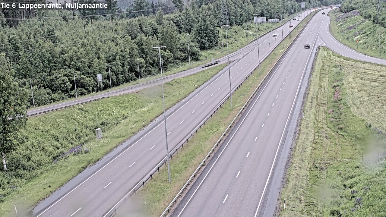 Kelikamerat Kuva Tie 6 Lappeenranta, Nuijamaantie, Lappeenranta, Etelä-Karjala