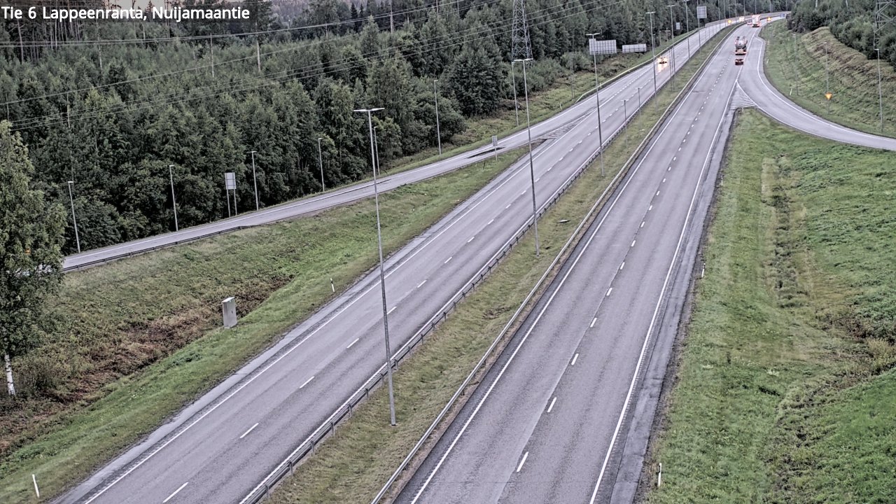 Kelikamerat Kuva Tie 6 Lappeenranta, Nuijamaantie, Lappeenranta, Etelä-Karjala