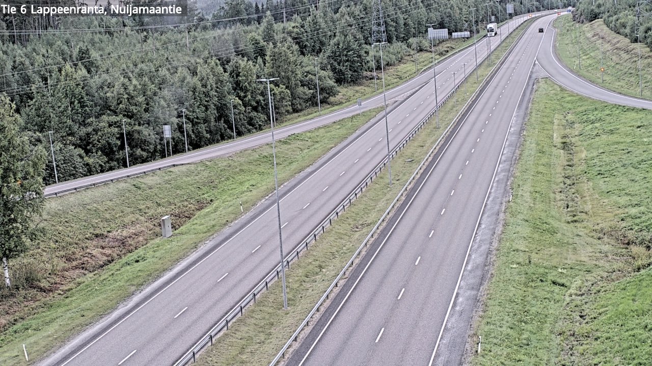 Kelikamerat Kuva Tie 6 Lappeenranta, Nuijamaantie, Lappeenranta, Etelä-Karjala