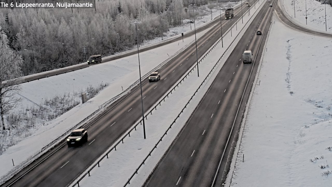 Kelikamerat Kuva Tie 6 Lappeenranta, Nuijamaantie, Lappeenranta, Etelä-Karjala