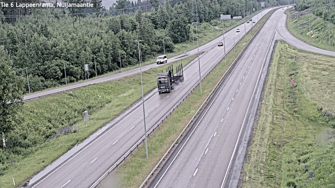 Kelikamerat Kuva Tie 6 Lappeenranta, Nuijamaantie, Lappeenranta, Etelä-Karjala