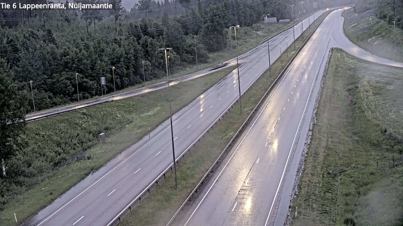 Kelikamerat Kuva Tie 6 Lappeenranta, Nuijamaantie, Lappeenranta, Etelä-Karjala