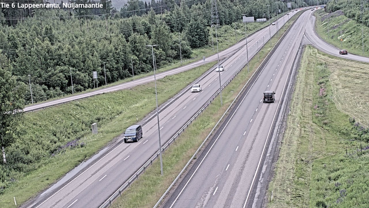 Kelikamerat Kuva Tie 6 Lappeenranta, Nuijamaantie, Lappeenranta, Etelä-Karjala