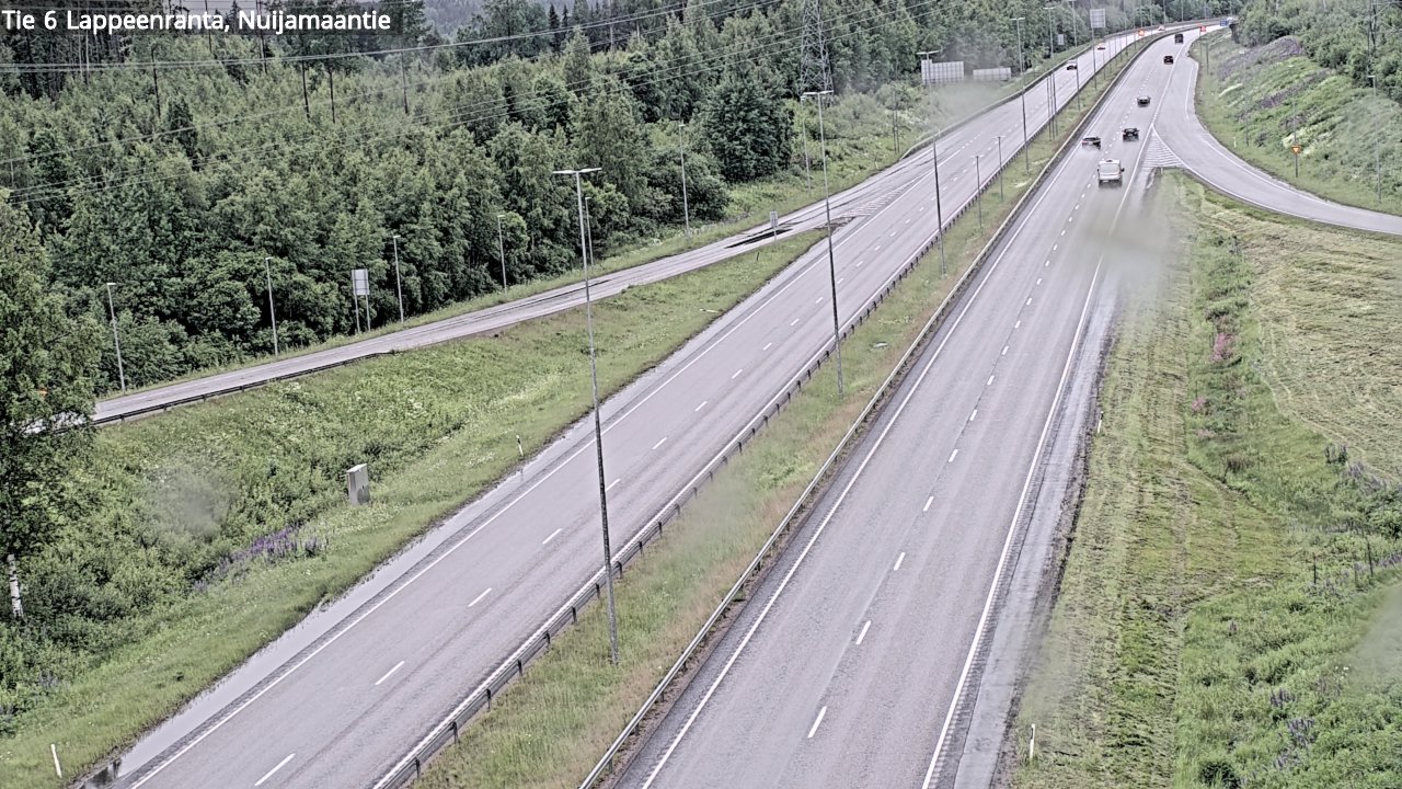 Kelikamerat Kuva Tie 6 Lappeenranta, Nuijamaantie, Lappeenranta, Etelä-Karjala