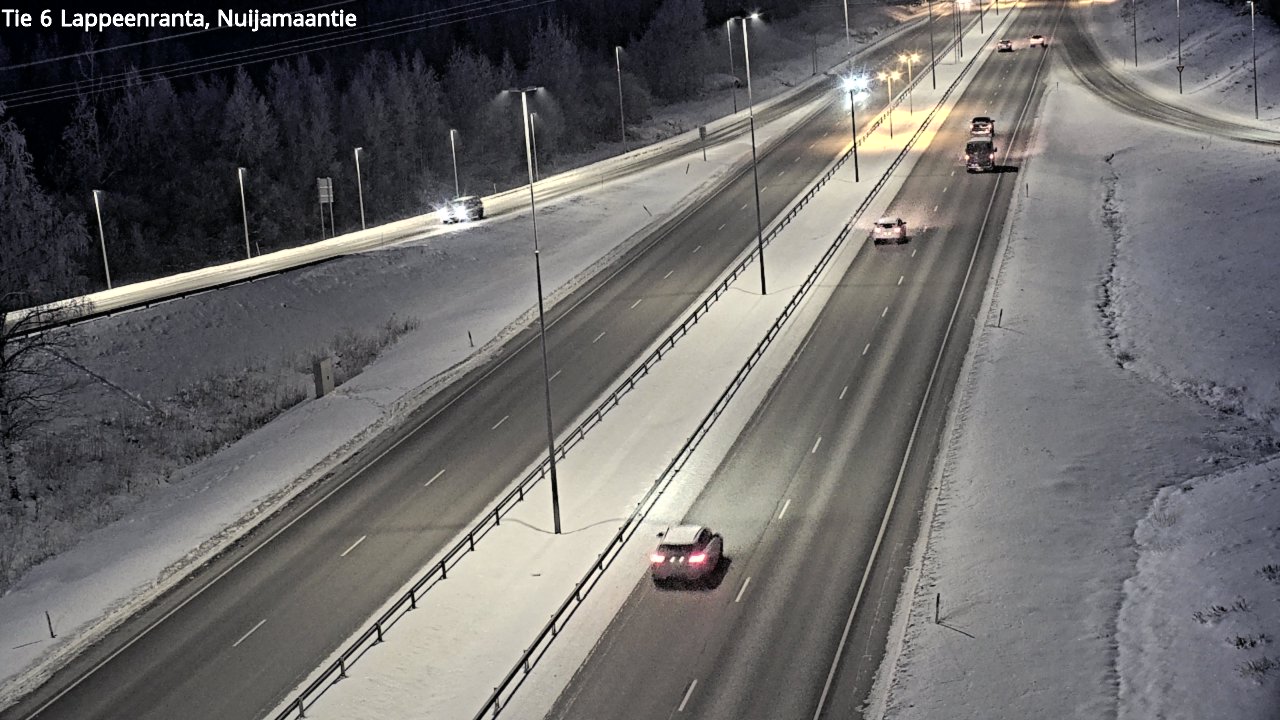 Kelikamerat Kuva Tie 6 Lappeenranta, Nuijamaantie, Lappeenranta, Etelä-Karjala