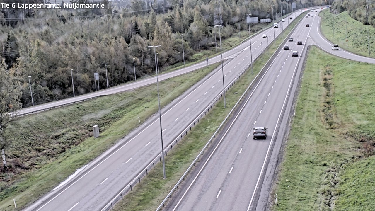 Kelikamerat Kuva Tie 6 Lappeenranta, Nuijamaantie, Lappeenranta, Etelä-Karjala