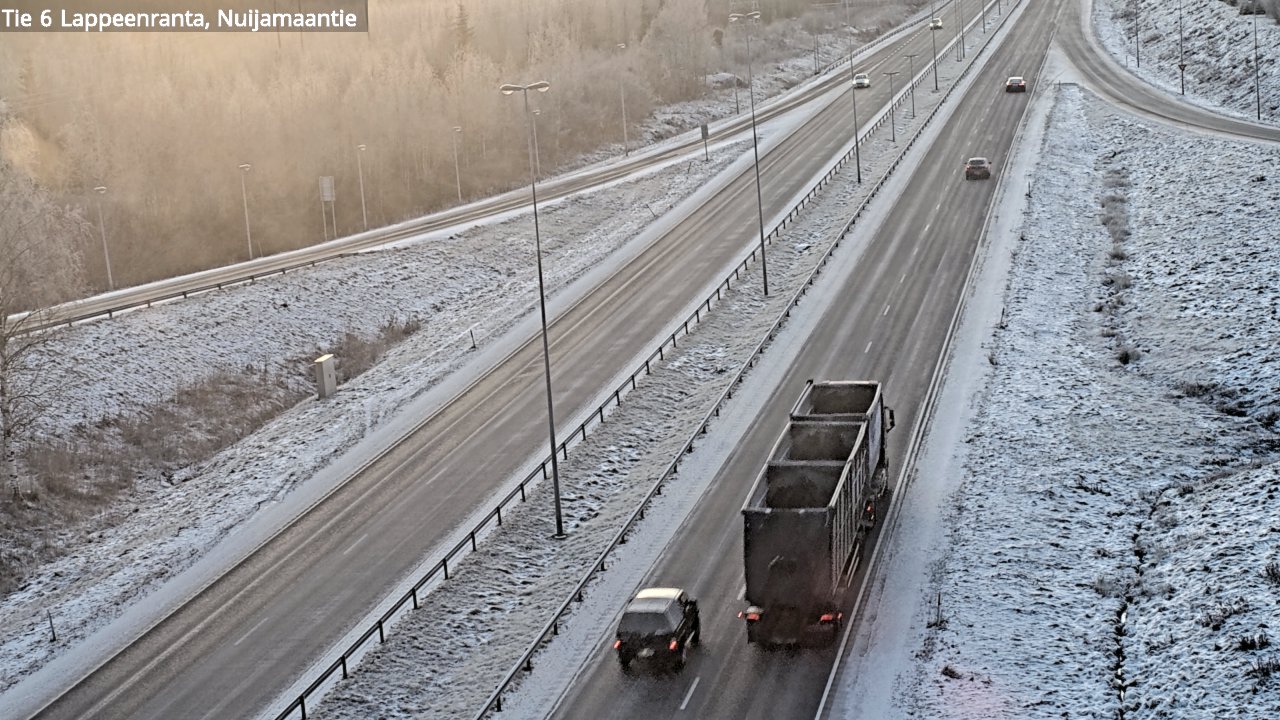 Kelikamerat Kuva Tie 6 Lappeenranta, Nuijamaantie, Lappeenranta, Etelä-Karjala