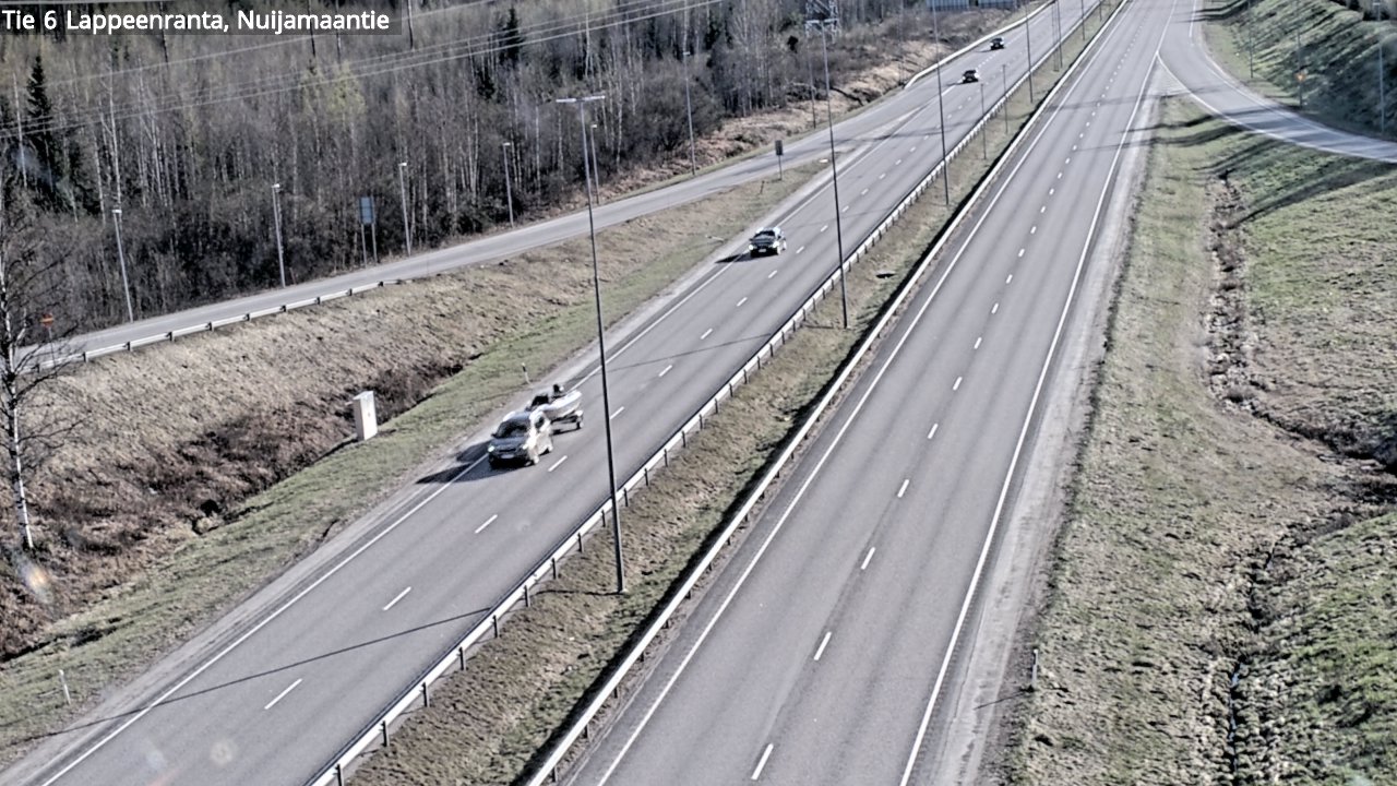Kelikamerat Kuva Tie 6 Lappeenranta, Nuijamaantie, Lappeenranta, Etelä-Karjala