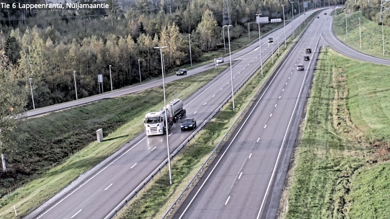 Kelikamerat Kuva Tie 6 Lappeenranta, Nuijamaantie, Lappeenranta, Etelä-Karjala