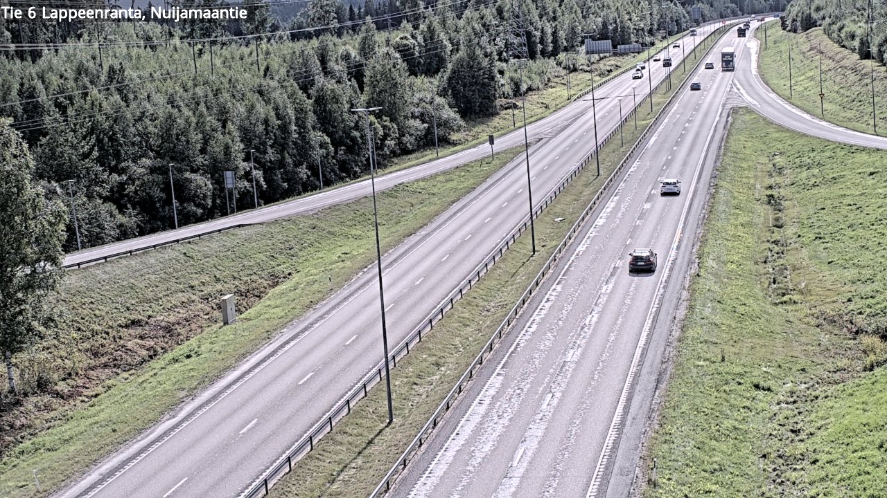 Kelikamerat Kuva Tie 6 Lappeenranta, Nuijamaantie, Lappeenranta, Etelä-Karjala