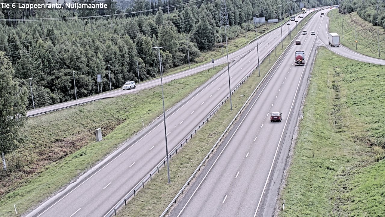 Kelikamerat Kuva Tie 6 Lappeenranta, Nuijamaantie, Lappeenranta, Etelä-Karjala