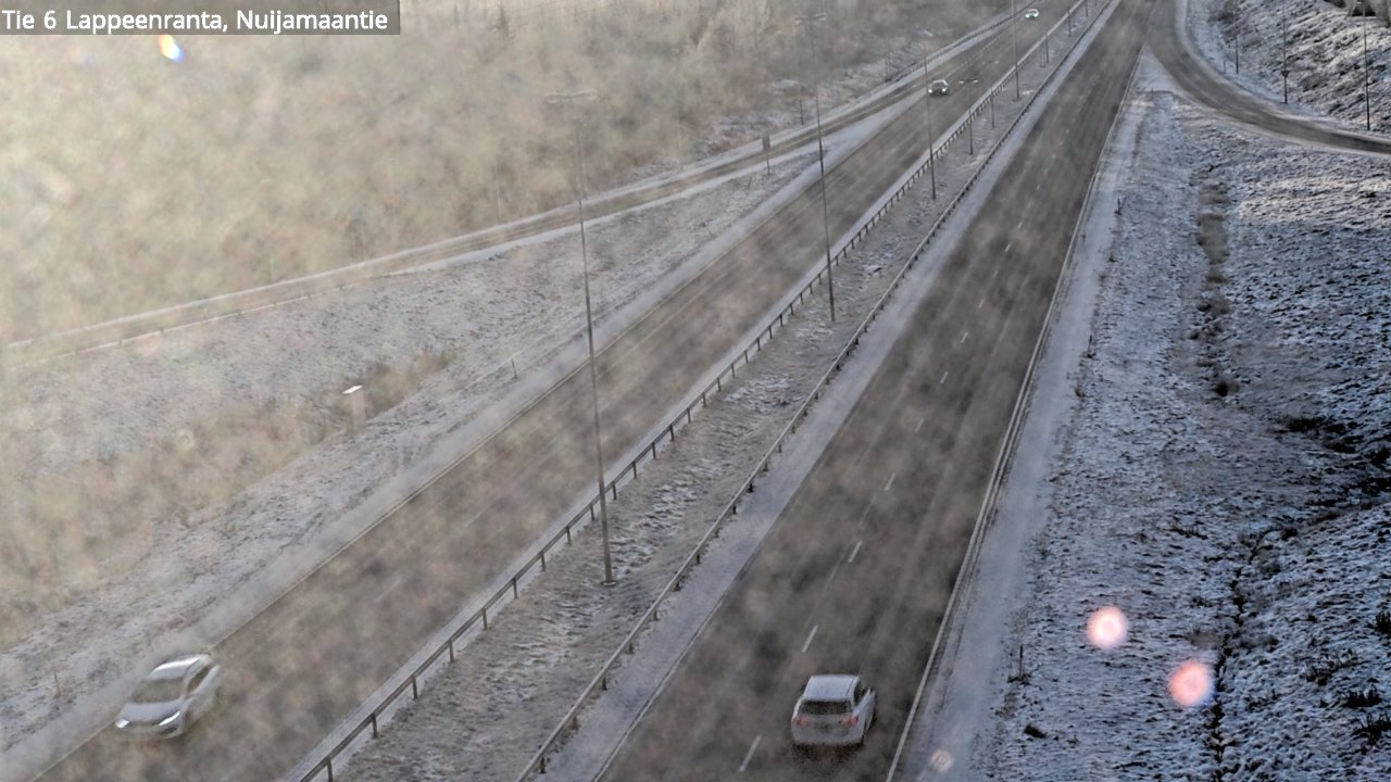 Kelikamerat Kuva Tie 6 Lappeenranta, Nuijamaantie, Lappeenranta, Etelä-Karjala