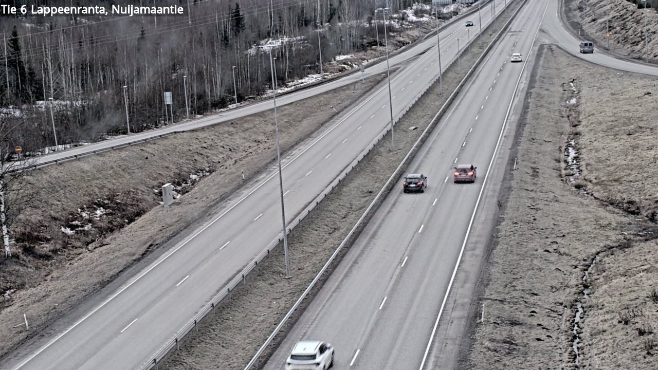 Kelikamerat Kuva Tie 6 Lappeenranta, Nuijamaantie, Lappeenranta, Etelä-Karjala