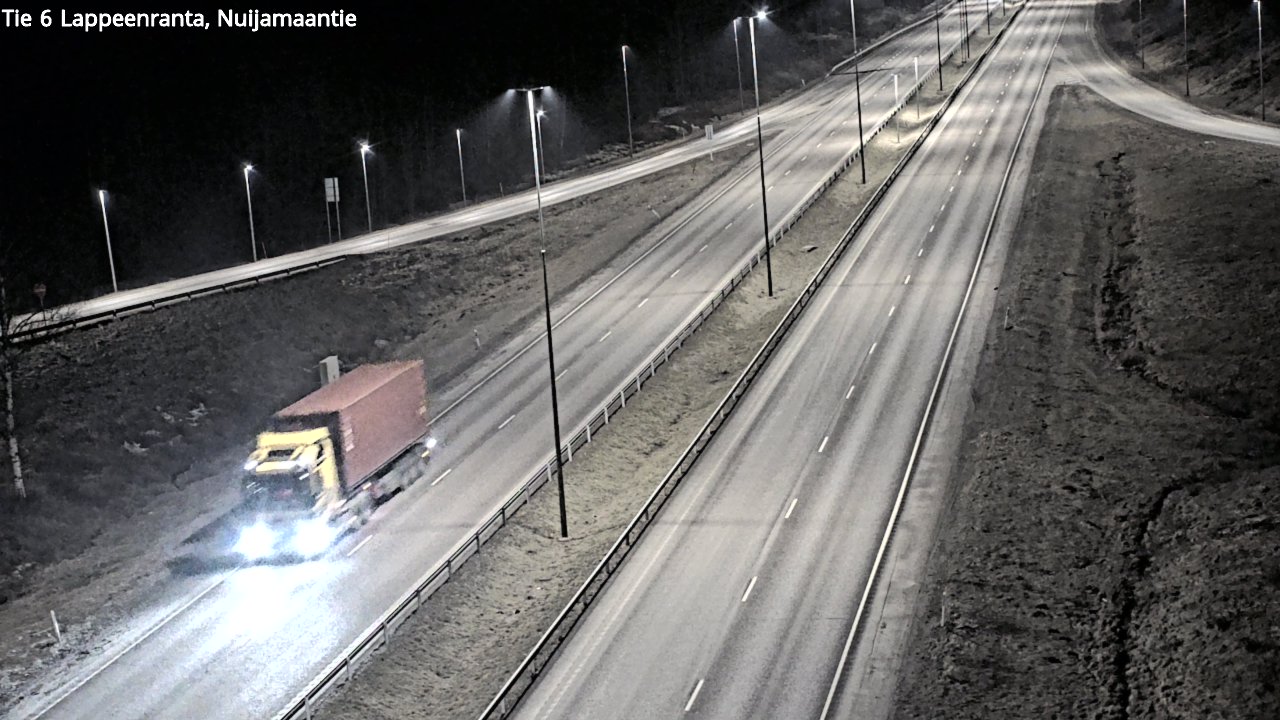 Kelikamerat Kuva Tie 6 Lappeenranta, Nuijamaantie, Lappeenranta, Etelä-Karjala