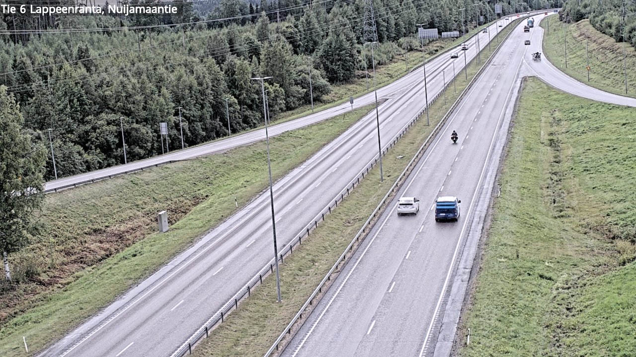 Kelikamerat Kuva Tie 6 Lappeenranta, Nuijamaantie, Lappeenranta, Etelä-Karjala