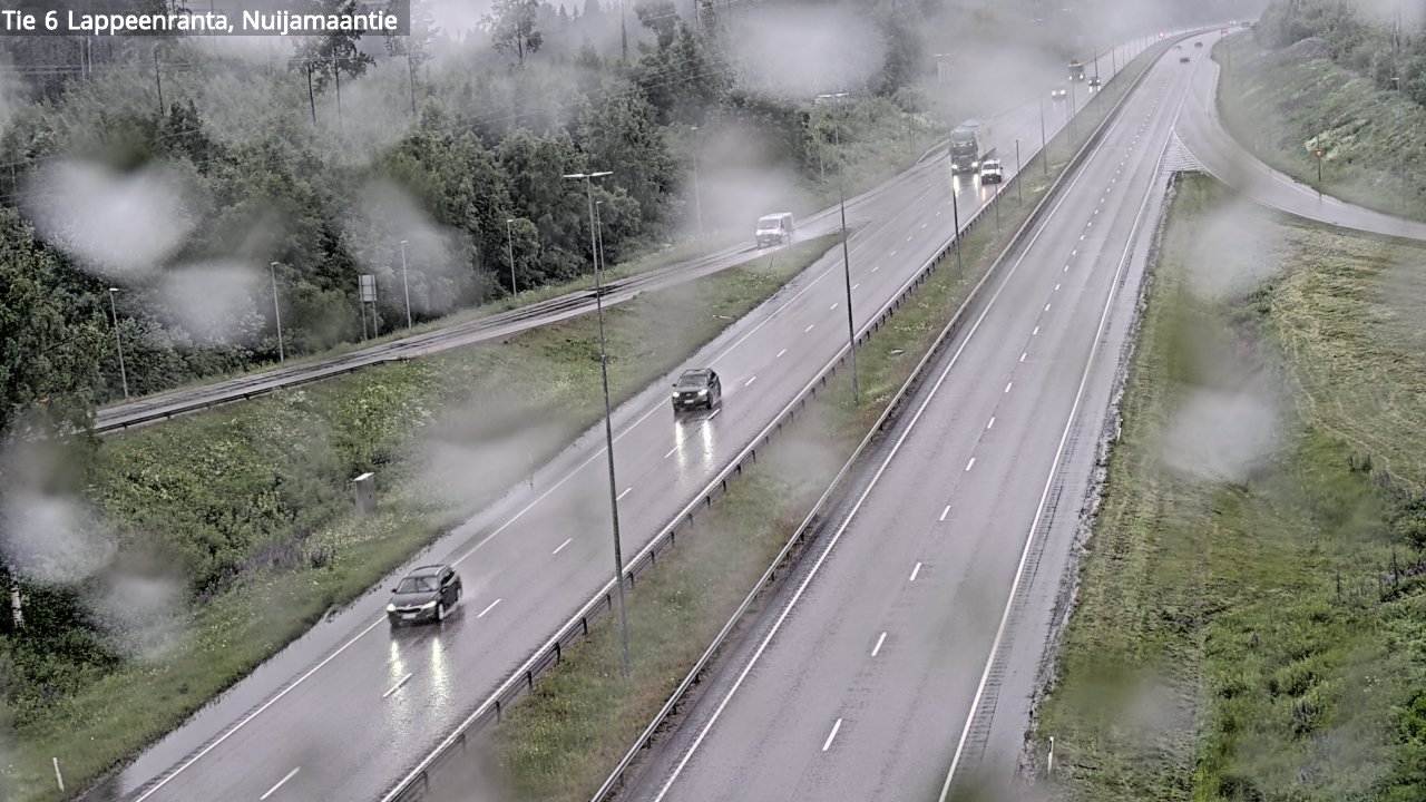 Kelikamerat Kuva Tie 6 Lappeenranta, Nuijamaantie, Lappeenranta, Etelä-Karjala