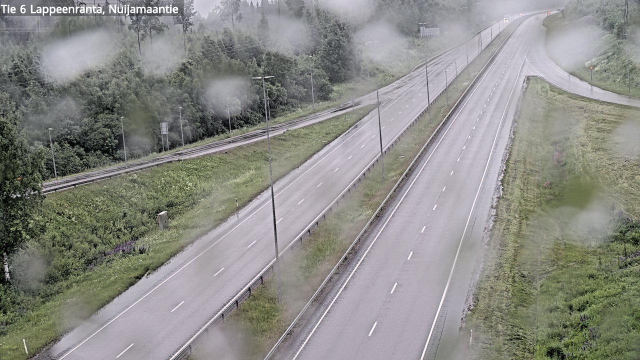 Kelikamerat Kuva Tie 6 Lappeenranta, Nuijamaantie, Lappeenranta, Etelä-Karjala