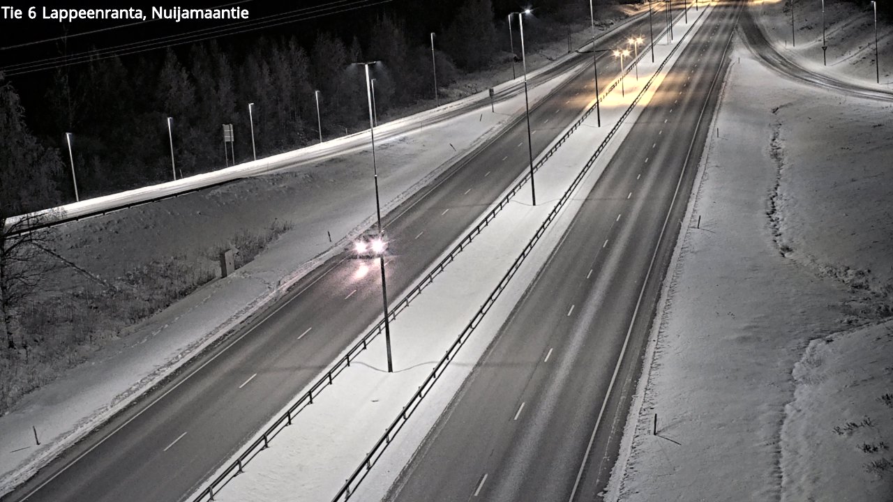 Kelikamerat Kuva Tie 6 Lappeenranta, Nuijamaantie, Lappeenranta, Etelä-Karjala