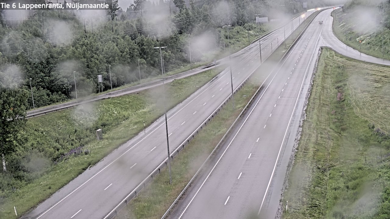 Kelikamerat Kuva Tie 6 Lappeenranta, Nuijamaantie, Lappeenranta, Etelä-Karjala