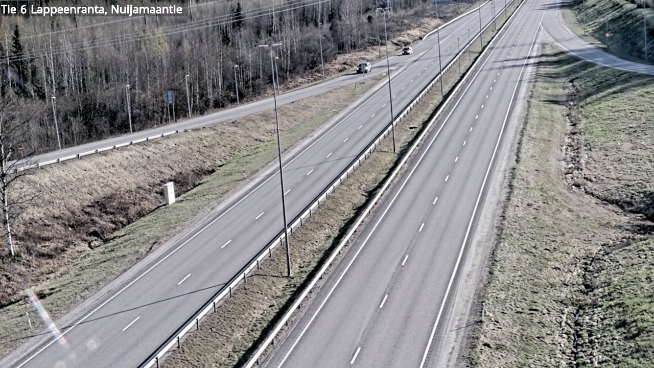 Kelikamerat Kuva Tie 6 Lappeenranta, Nuijamaantie, Lappeenranta, Etelä-Karjala