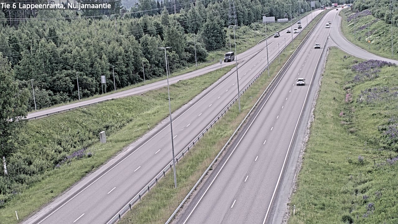 Kelikamerat Kuva Tie 6 Lappeenranta, Nuijamaantie, Lappeenranta, Etelä-Karjala