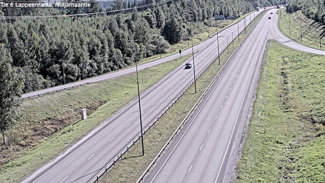 Kelikamerat Kuva Tie 6 Lappeenranta, Nuijamaantie, Lappeenranta, Etelä-Karjala