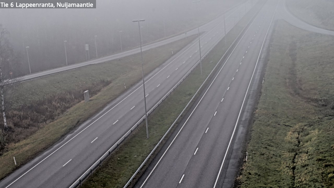 Kelikamerat Kuva Tie 6 Lappeenranta, Nuijamaantie, Lappeenranta, Etelä-Karjala