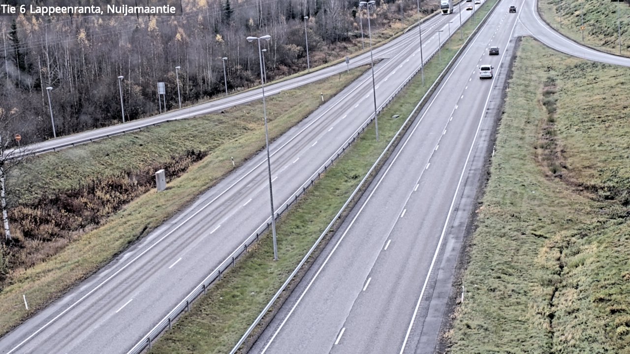 Kelikamerat Kuva Tie 6 Lappeenranta, Nuijamaantie, Lappeenranta, Etelä-Karjala