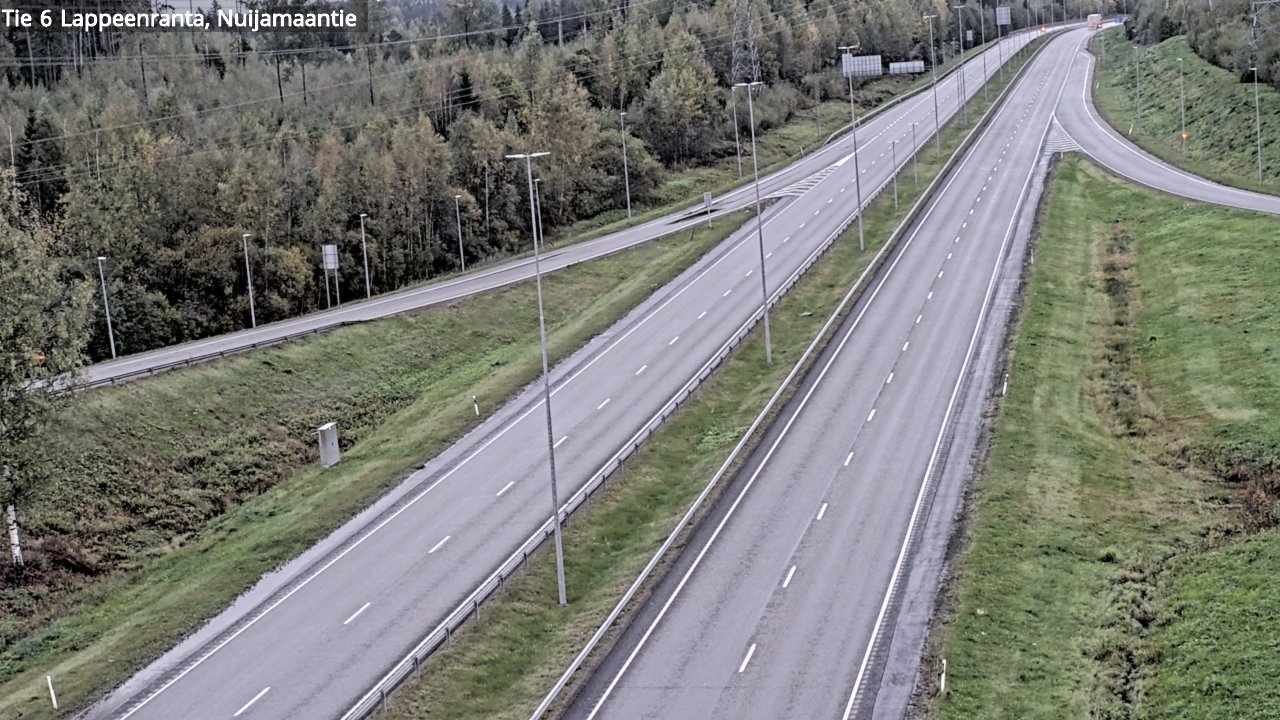 Kelikamerat Kuva Tie 6 Lappeenranta, Nuijamaantie, Lappeenranta, Etelä-Karjala