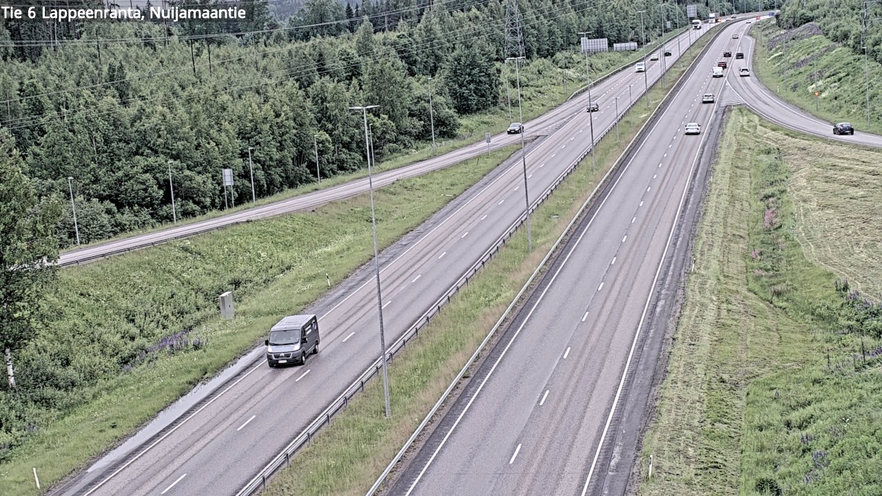 Kelikamerat Kuva Tie 6 Lappeenranta, Nuijamaantie, Lappeenranta, Etelä-Karjala