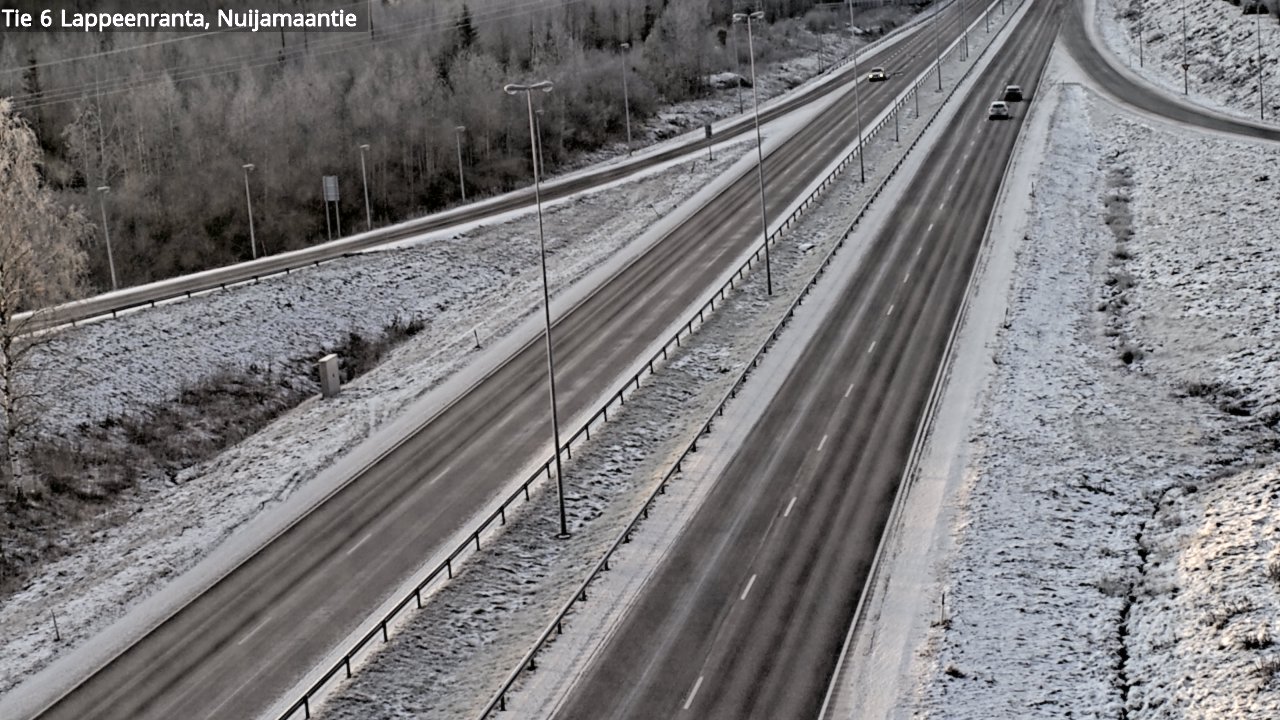 Kelikamerat Kuva Tie 6 Lappeenranta, Nuijamaantie, Lappeenranta, Etelä-Karjala