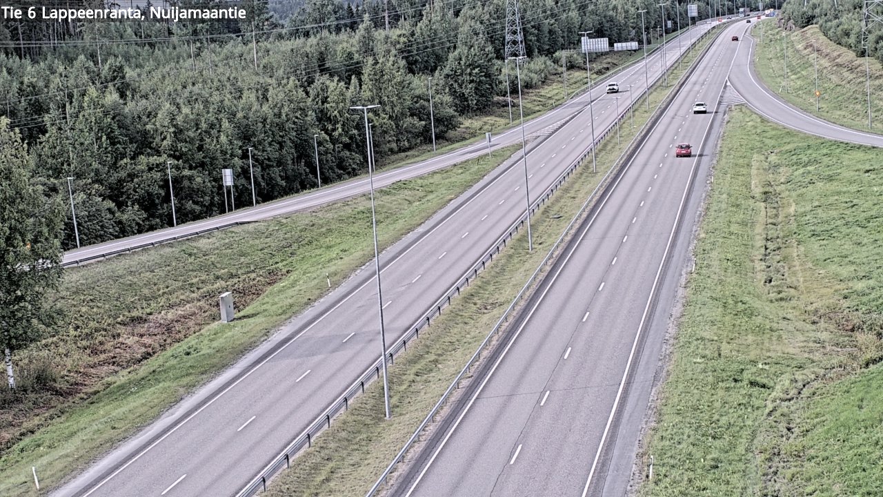 Kelikamerat Kuva Tie 6 Lappeenranta, Nuijamaantie, Lappeenranta, Etelä-Karjala
