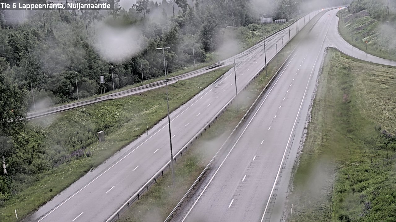 Kelikamerat Kuva Tie 6 Lappeenranta, Nuijamaantie, Lappeenranta, Etelä-Karjala